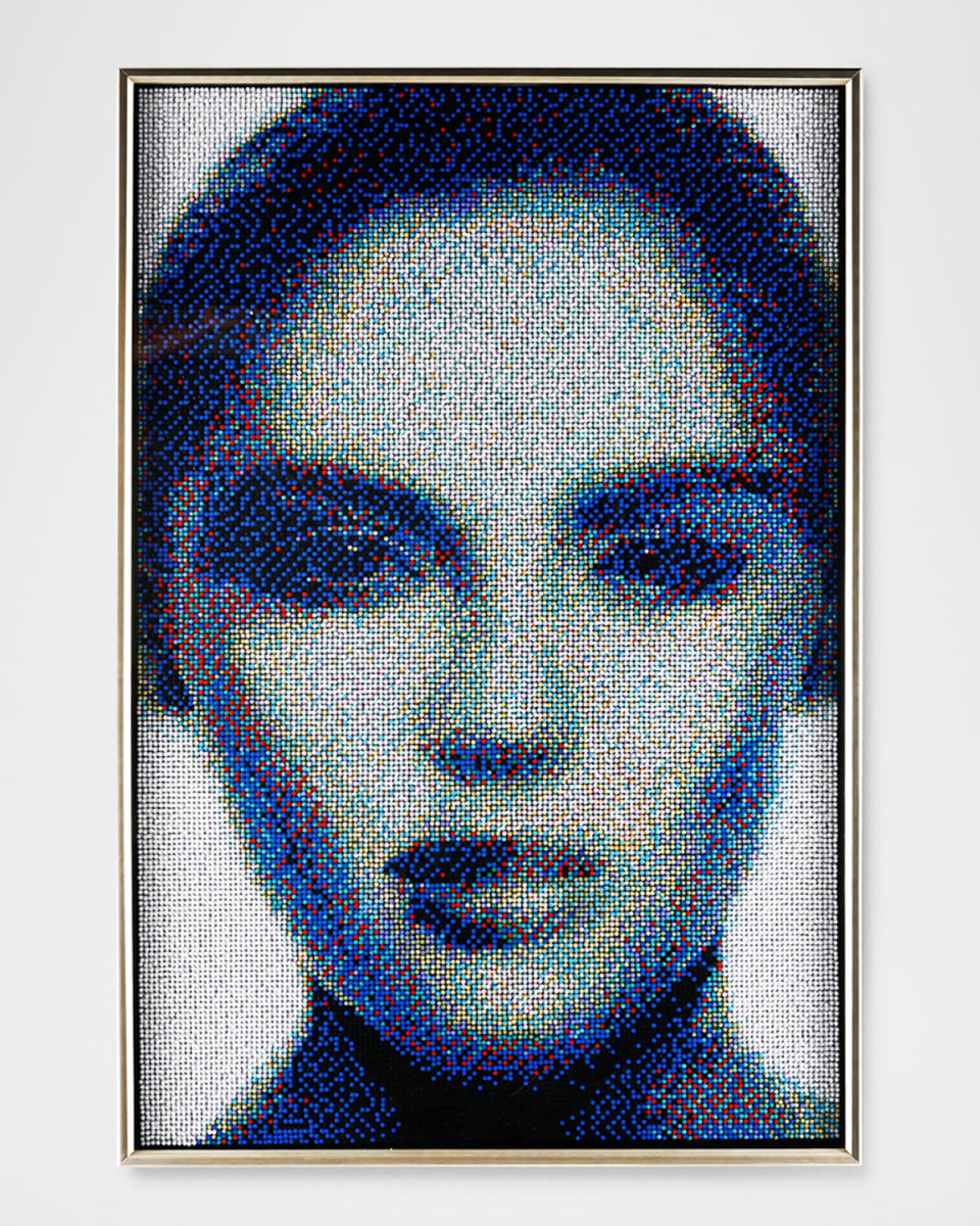 "Captivating Gaze" Framed Original Art by Tony Fey